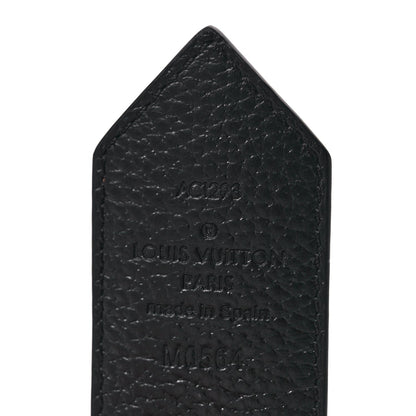 Louis Vuitton Monogram Calfskin 35mm LV Circle Reversible Belt Black 5 of 5