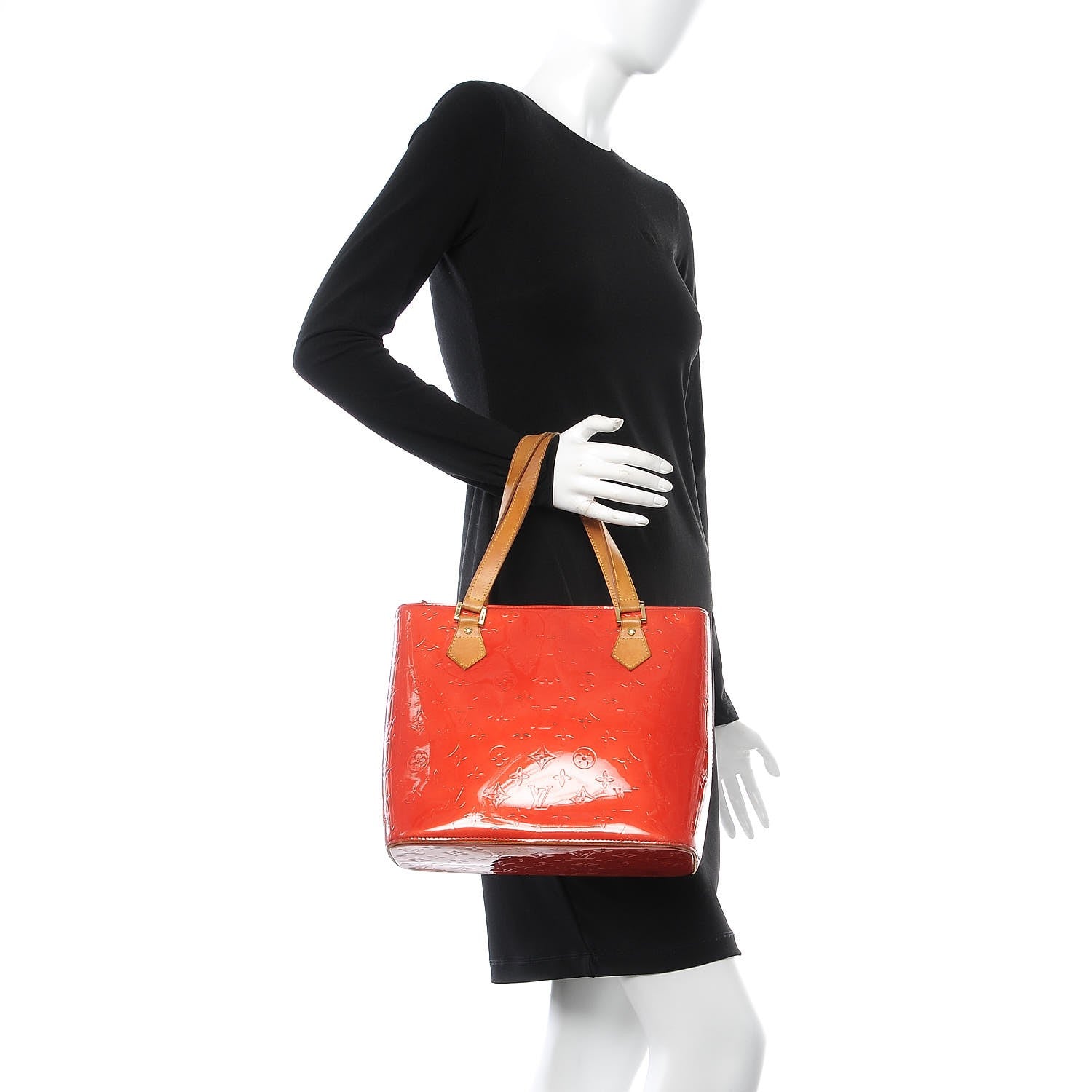 Louis Vuitton Vernis Houston Red 2 of 24