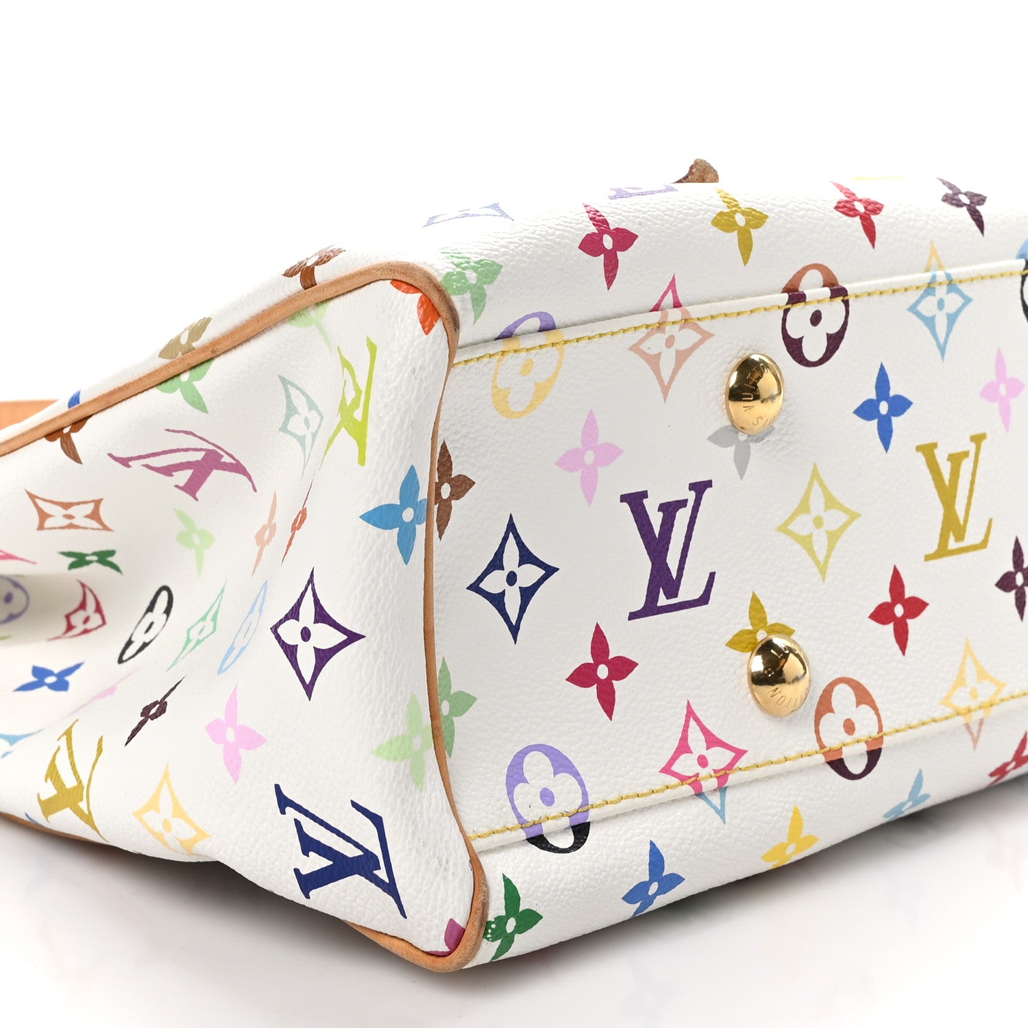 Louis Vuitton Monogram Multicolor Aurelia MM White 8 of 10