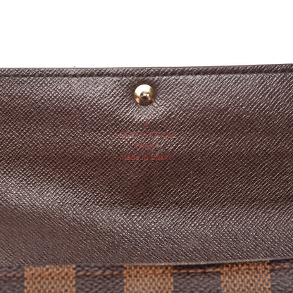 Louis Vuitton Damier Ebene Sarah Wallet 6 of 13