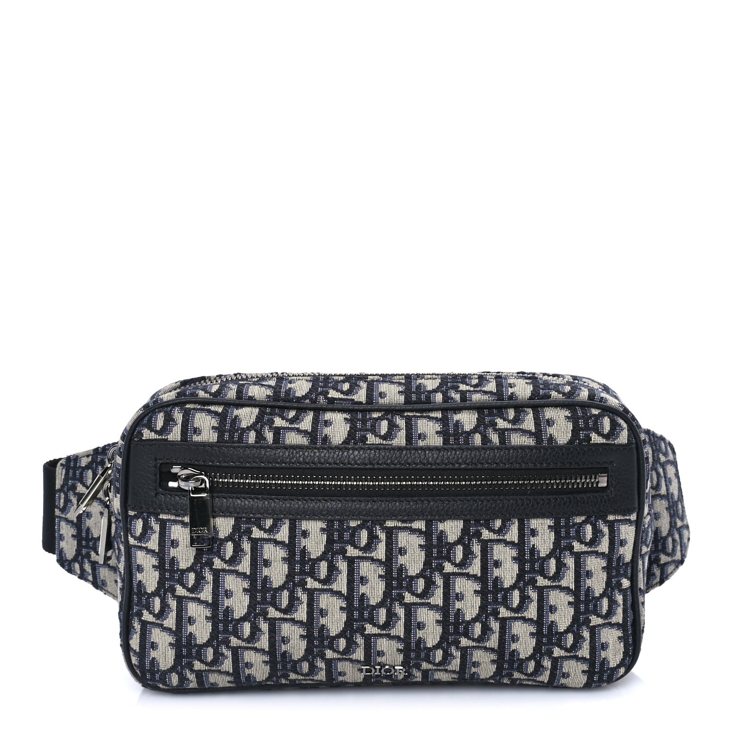 Christian Dior Oblique Belt Bag  Blue 1 of 7