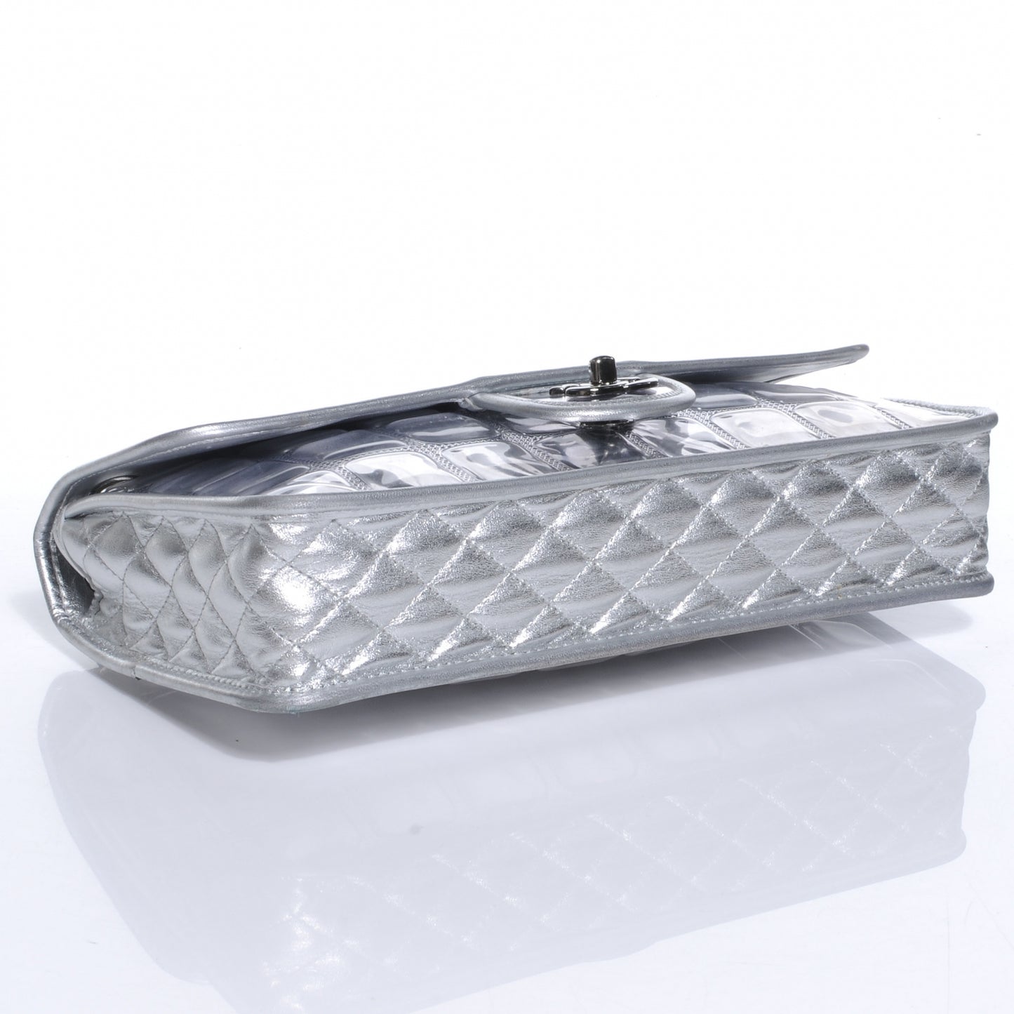 Vinyl Ice Cube Large Flap Bag