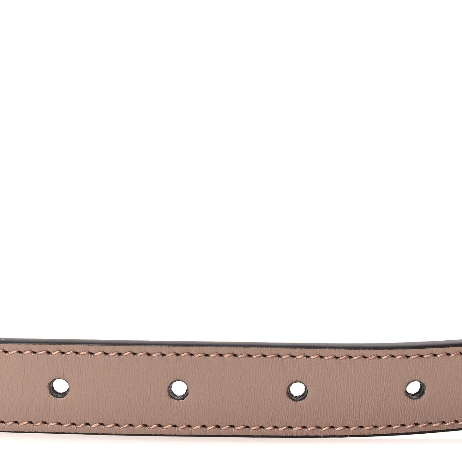 Gucci Calfskin Double G 20mm Belt 75 30  Porcelain Rose 3 of 5
