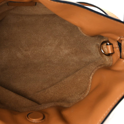 Loewe Calfskin Mini Flamenco Knot Clutch Warm Desert 4 of 8