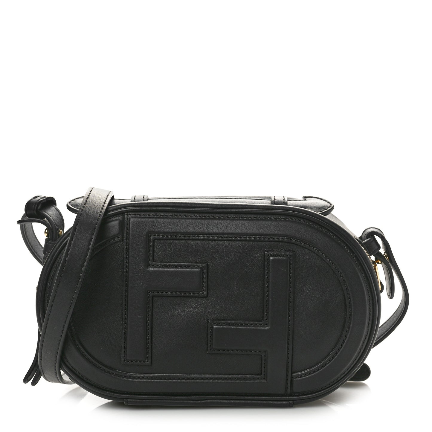 Vitello Grace Matte Mini O'Lock Camera Case Black