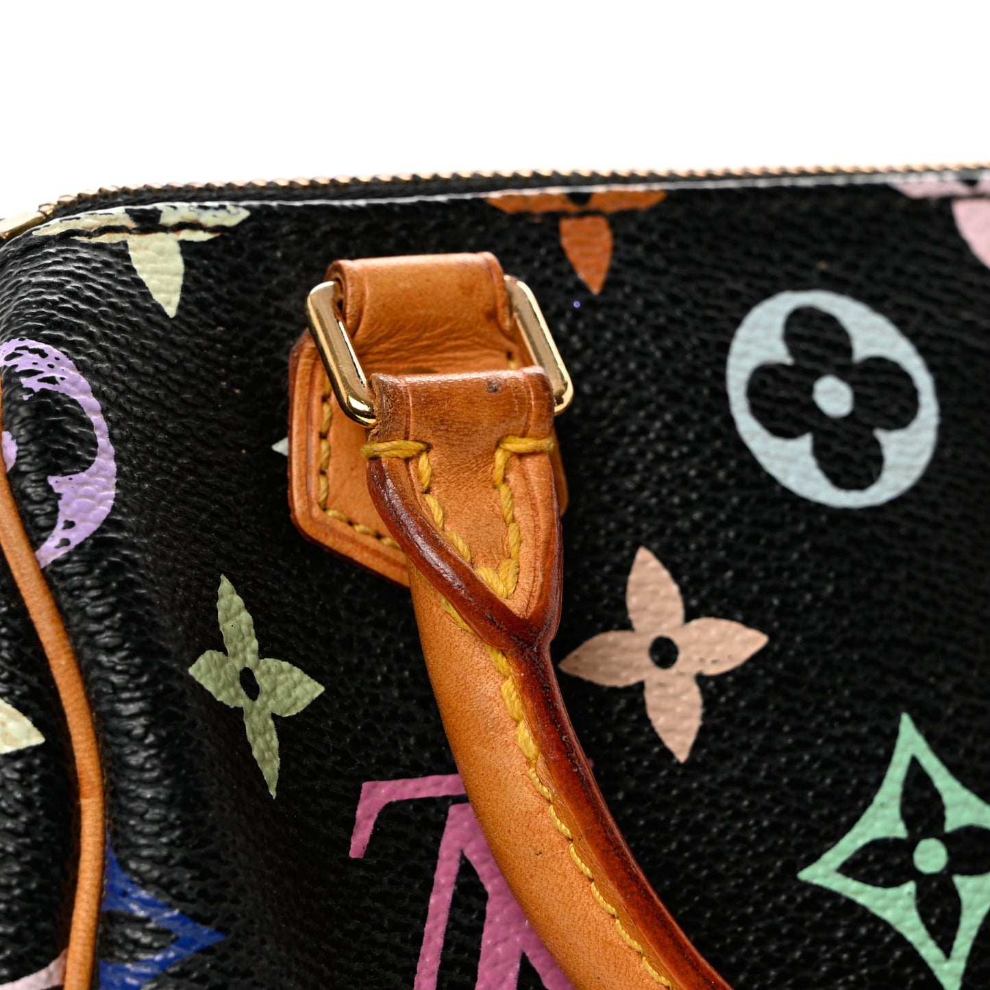 Monogram Multicolor Mini Sac HL Speedy Black