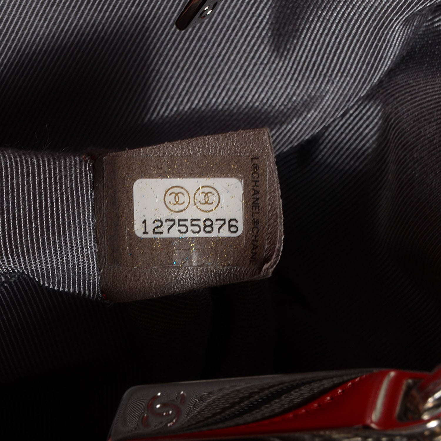 Chanel Lambskin Executive Cerf Shopper Tote Red 7 of 7