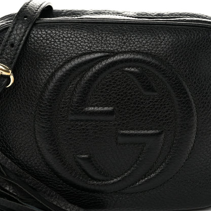 Gucci Pebbled Calfskin Small Soho Disco Bag Black 8 of 12