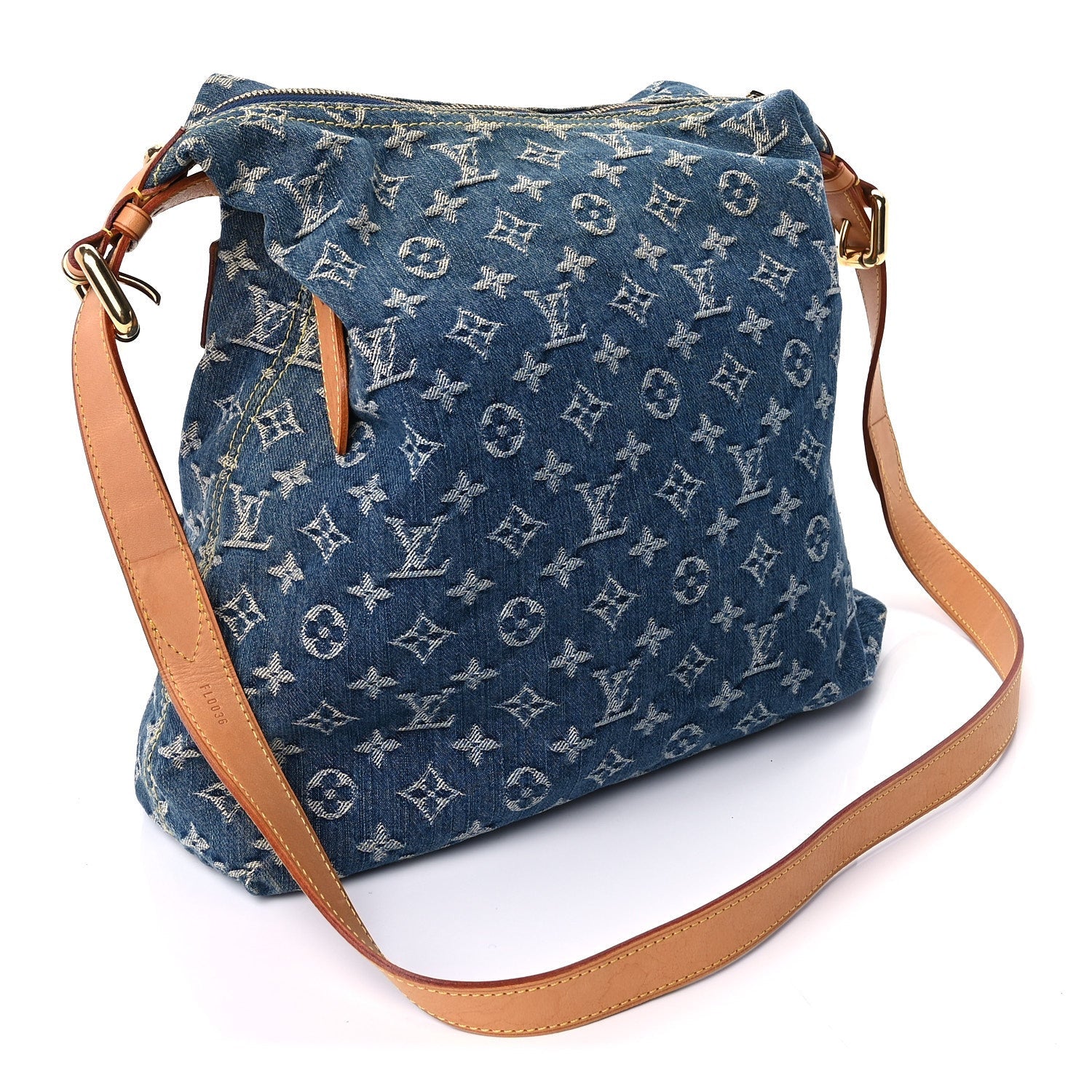 Louis Vuitton Denim Baggy GM  Blue 2 of 8