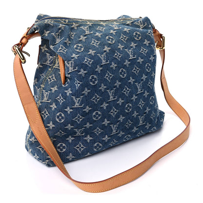 Louis Vuitton Denim Baggy GM  Blue 2 of 8