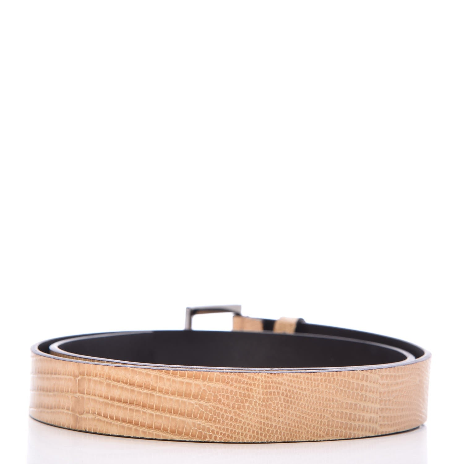 Gucci Lizard Belt 75 30 Beige 3 of 6