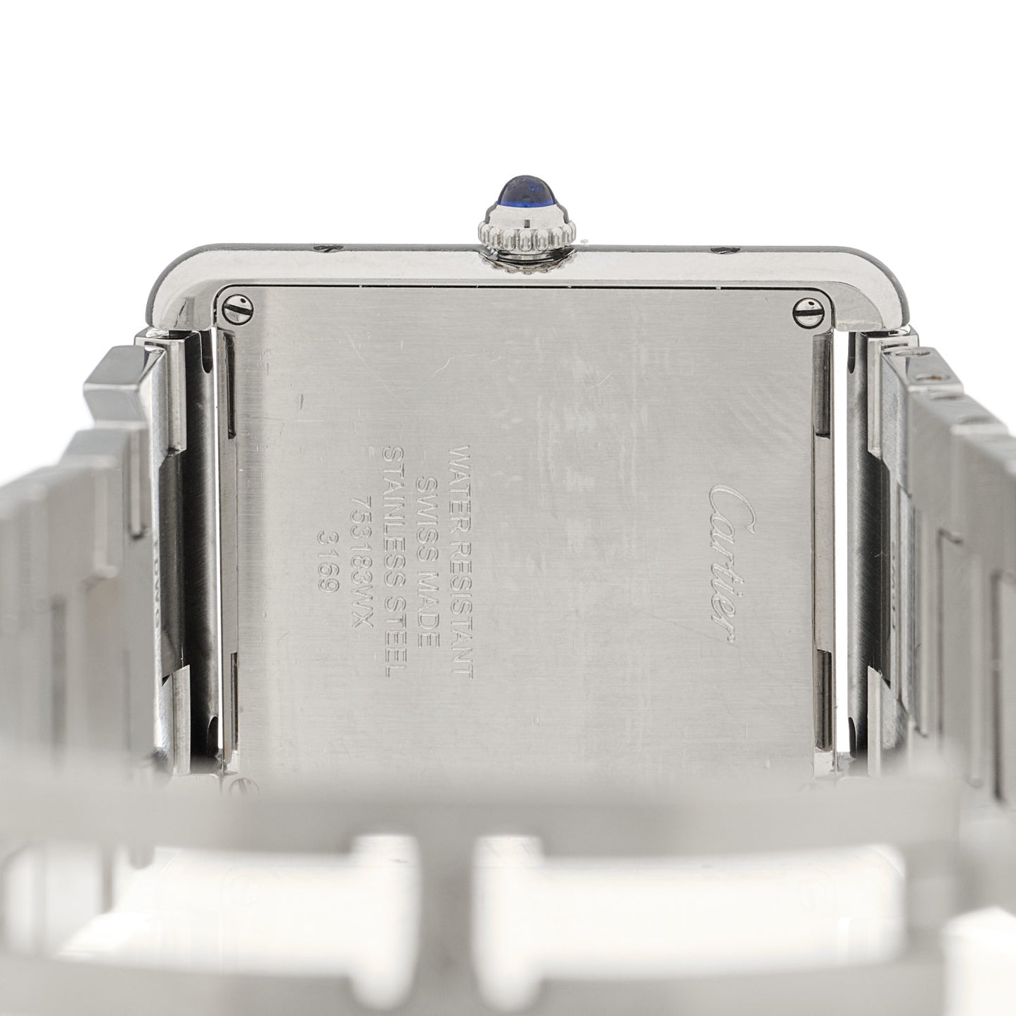 Stainless Steel 27mm Tank Solo Quartz Watch