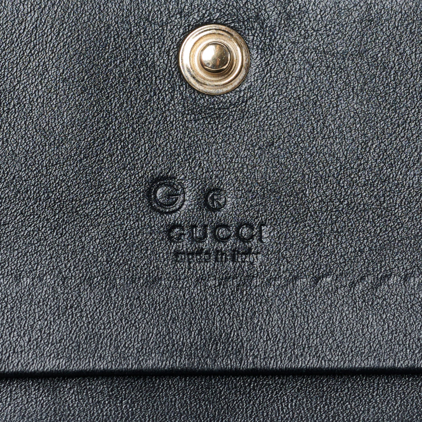 Microguccissima Card Case Black