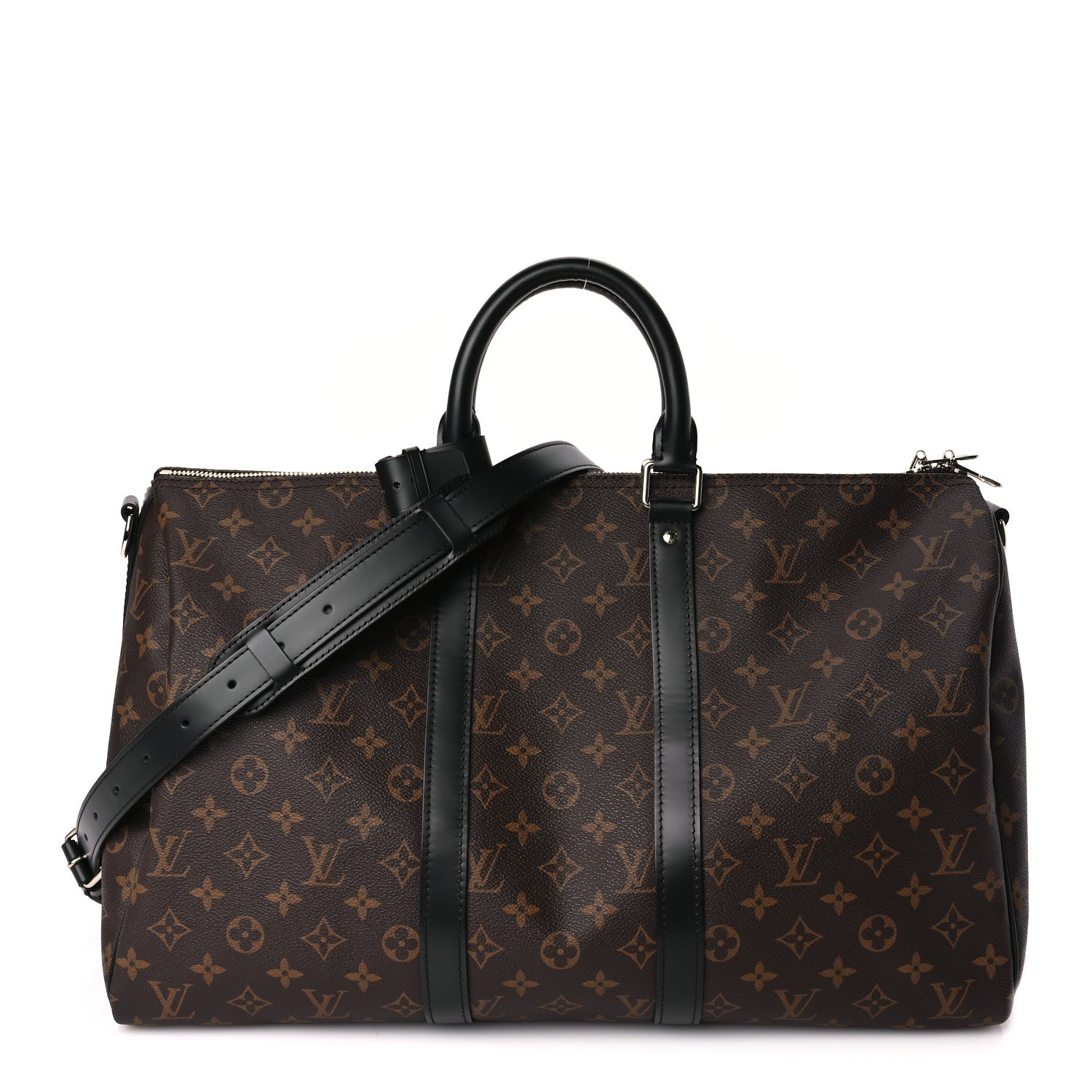 Louis Vuitton Monogram Macassar Keepall Bandouliere 45 1 of 8