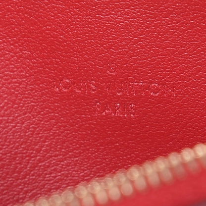 Louis Vuitton Vernis Felicie Chain Wallet Zippered Insert Cherry 6 of 6