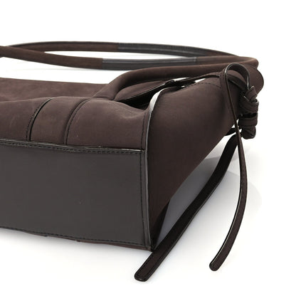 Burberry Nubuck Small Soft Bayswater Satchel Ebony 8 of 8