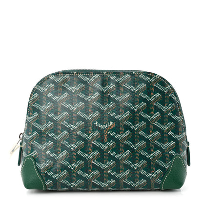 Goyard Goyardine Vendome Toiletry Pouch Green 1 of 7
