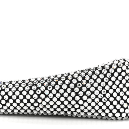 Prada Satin Crystal Triangle Shoulder Bag Cristal 8 of 8