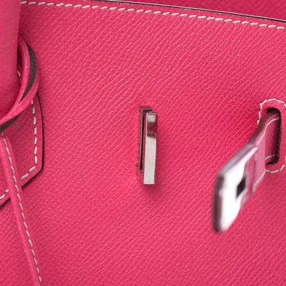 Hermes Epsom Birkin 35 Rose Tyrien 13 of 35