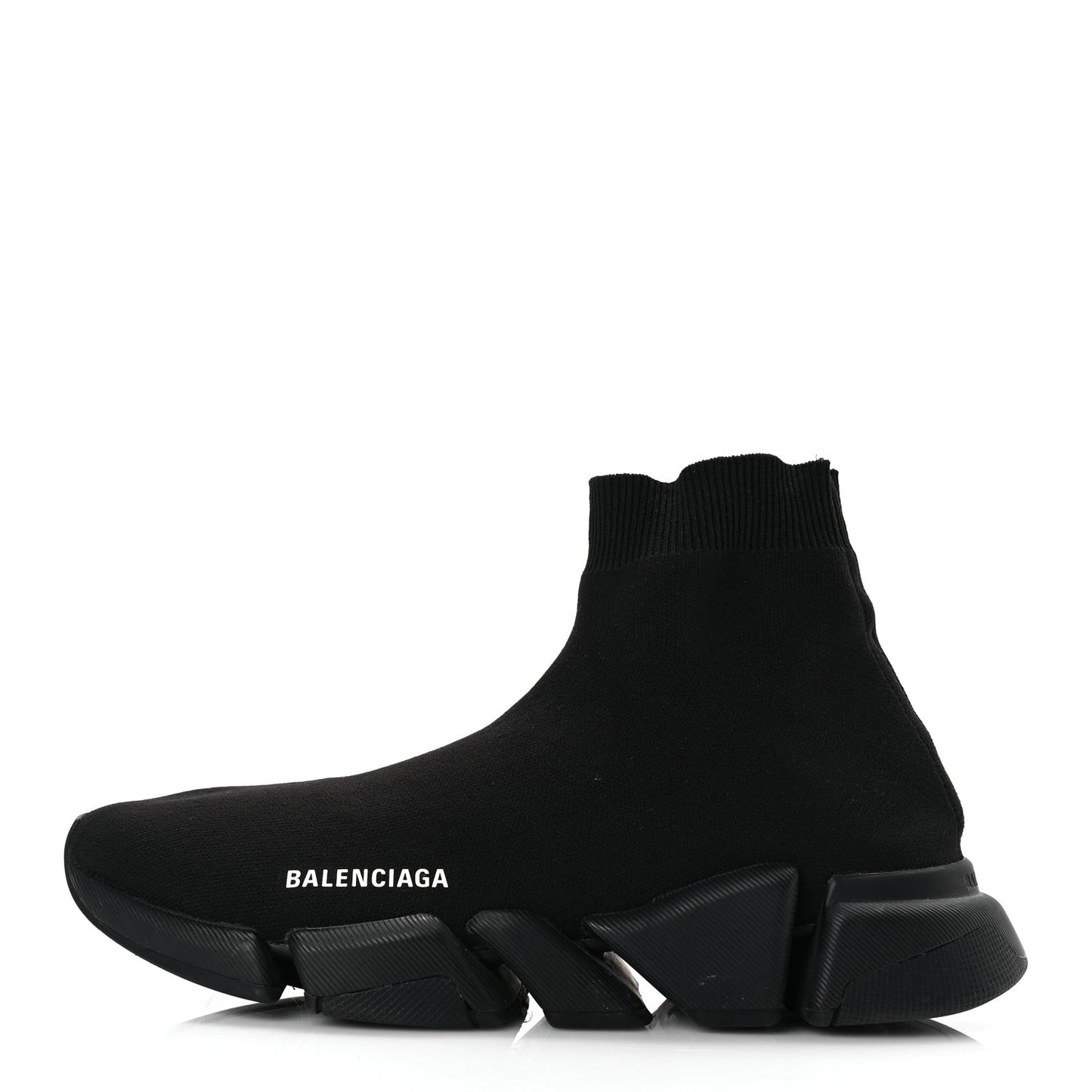 Technical 3D Recycled Knit Mens Speed 2.0 Sneakers Monocolor 43 Black