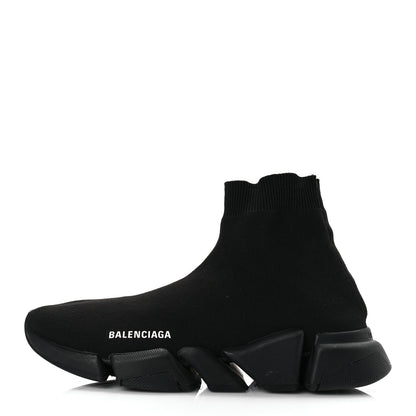 Balenciaga Technical 3D Recycled Knit Mens Speed 2.0 Sneakers Monocolor 43 Black 1 of 8