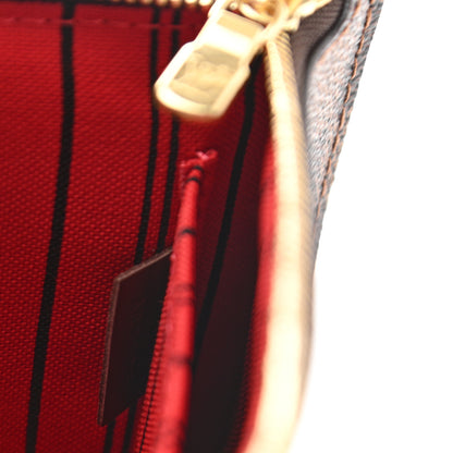 Louis Vuitton Damier Ebene Neverfull PM Pochette 7 of 7