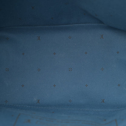 Louis Vuitton Monogram Escale Neverfull MM Blue 6 of 13