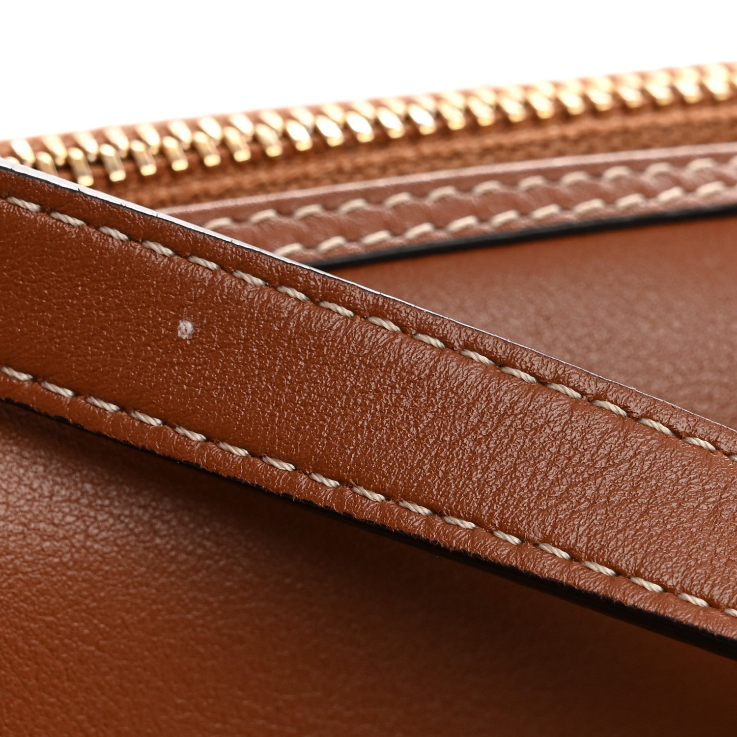 Celine Smooth Calfskin Triomphe Small Boston Bag Tan 36 of 40