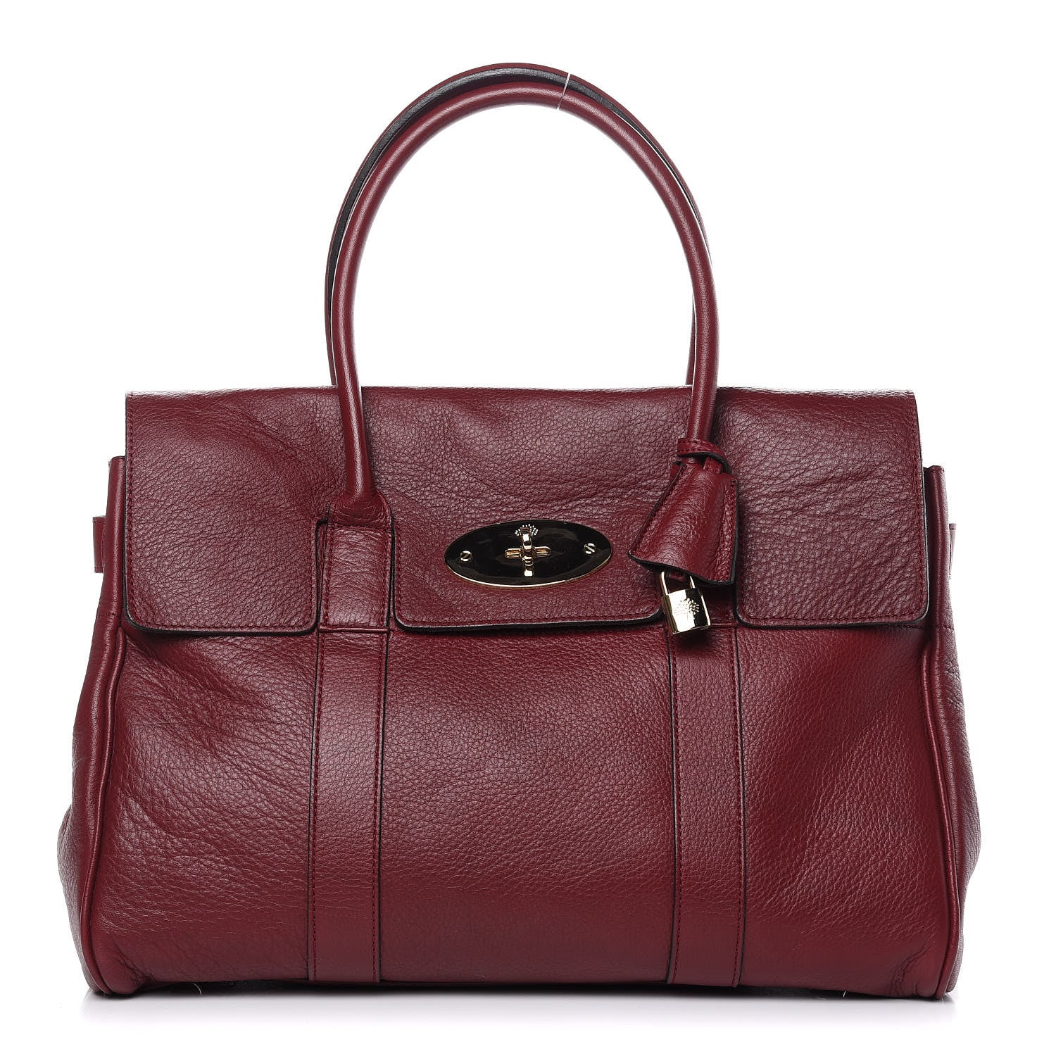 Mulberry Soft Matte Leather Bayswater Black Forest 1 of 10