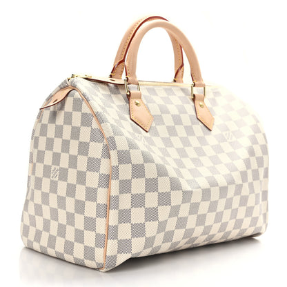 Louis Vuitton Damier Azur Speedy 30 3 of 11