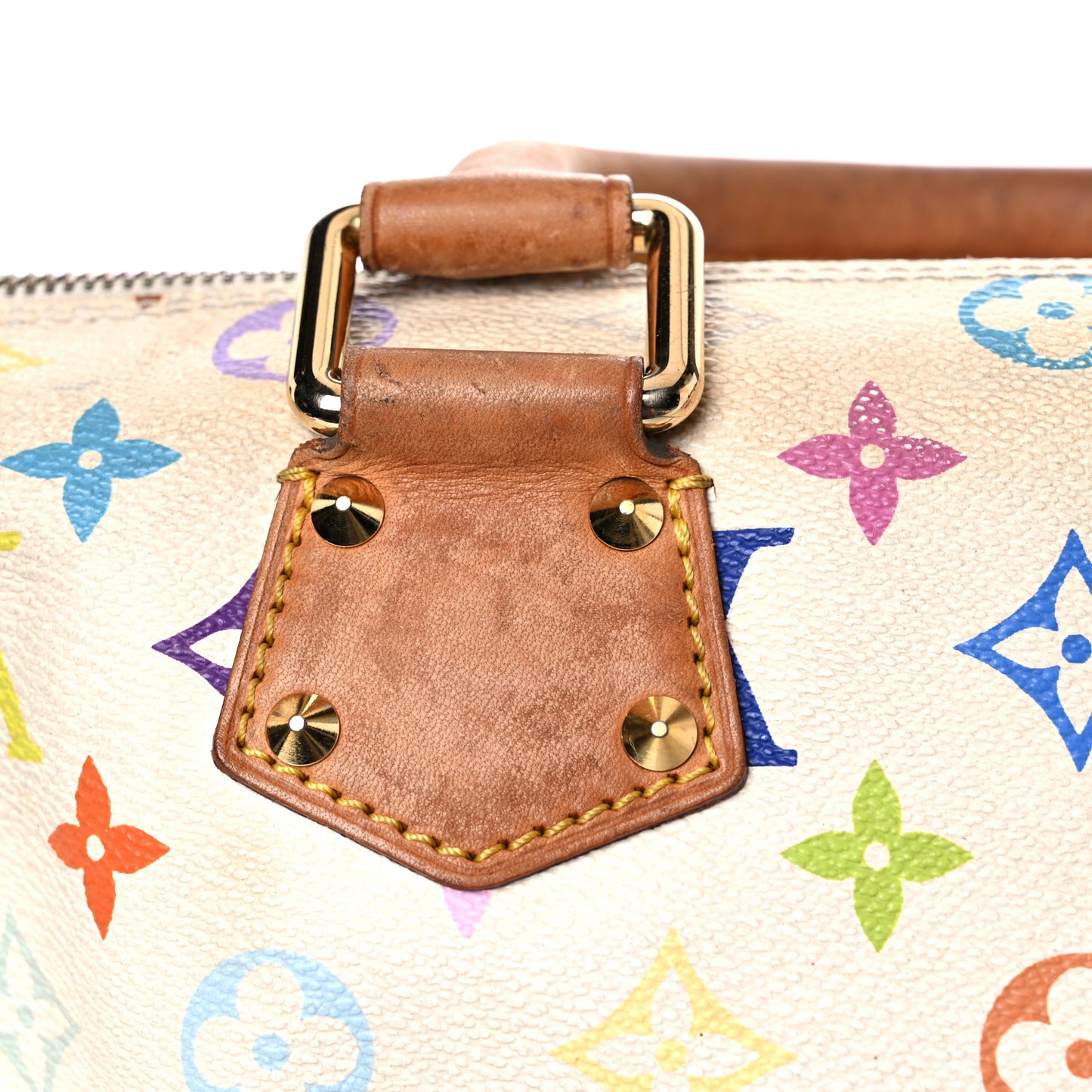 Monogram Multicolor Speedy 30 White