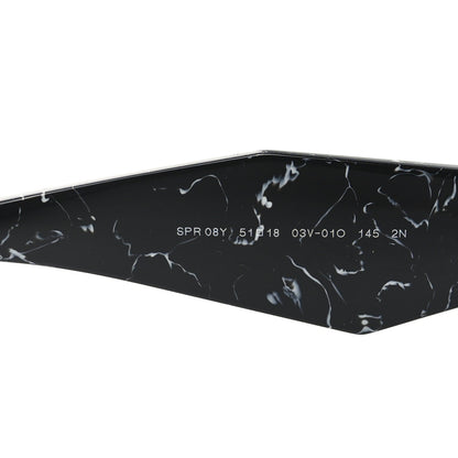 Prada Acetate Symbole Sunglasses SPR 08Y Havana Black White 6 of 7