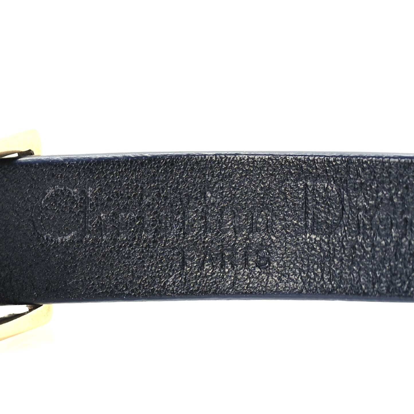 Calfskin Star J'Adior Double Bracelet Blue