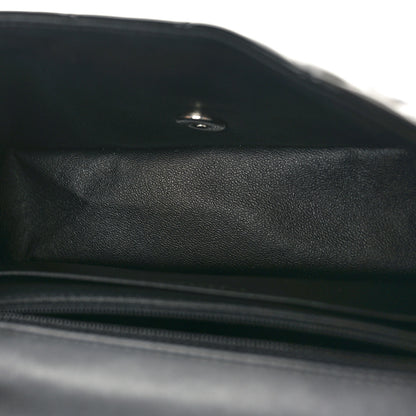 Chanel Patent Calfskin Quilted Bi-Color Mini Rectangular Flap Black Red 5 of 10