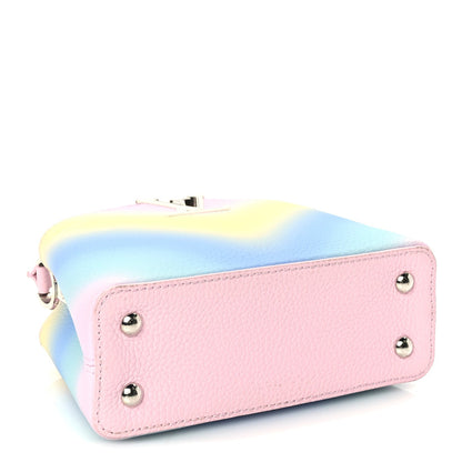 Louis Vuitton Taurillon Mini Degrade Rainbow V Capucines 4 of 9