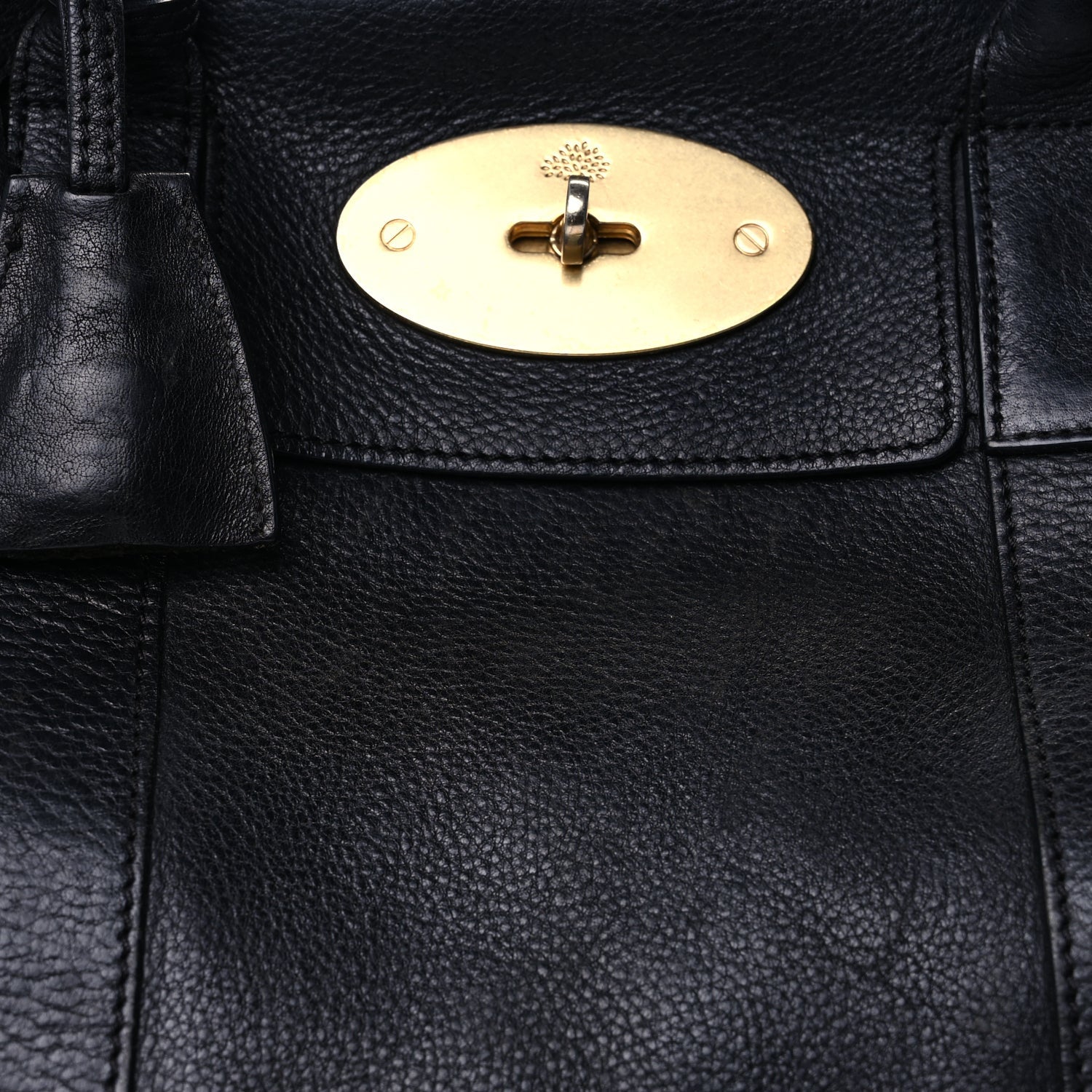 Mulberry Natural Leather Bayswater Black 6 of 7