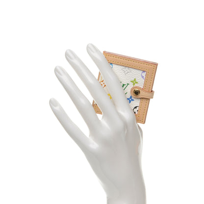 Louis Vuitton Monogram Multicolor 2 Photo Frame Wallet White 2 of 6