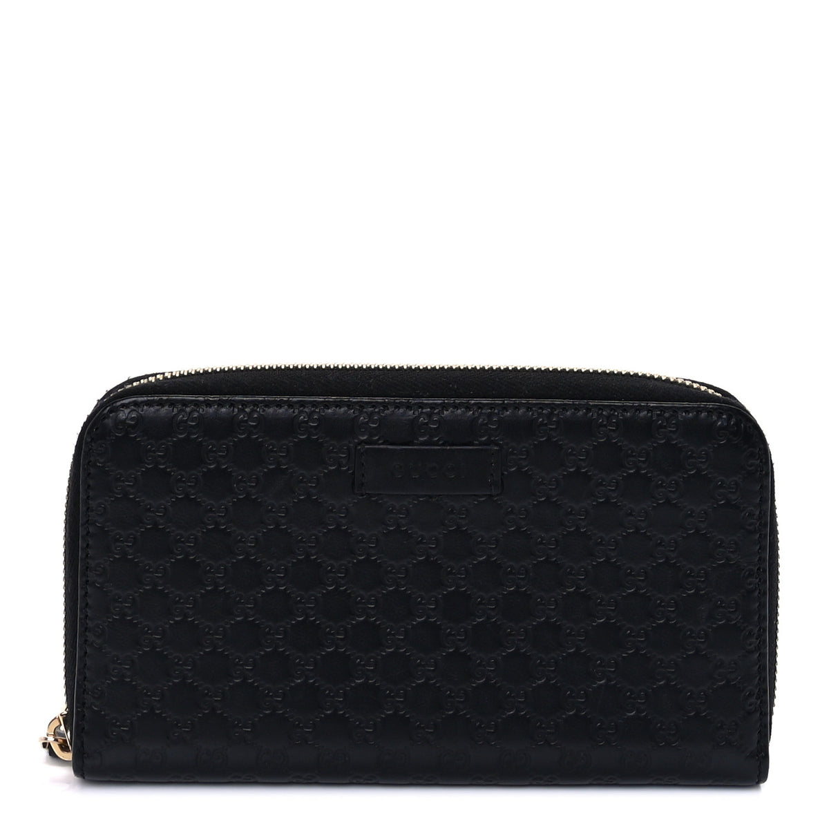 Gucci Microguccissima Zip Around Wallet Black 1 of 6