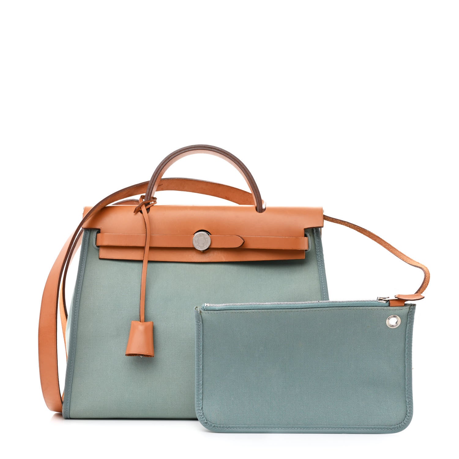 Hermes Vache Hunter Toile Herbag Zip 31 PM 3 of 20