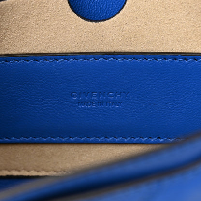 Givenchy Goatskin Quilted GV3 Mini Pocket Convertible Bag Blue 5 of 7