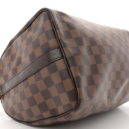 Louis Vuitton Damier Ebene Speedy Bandouliere 30 9 of 12