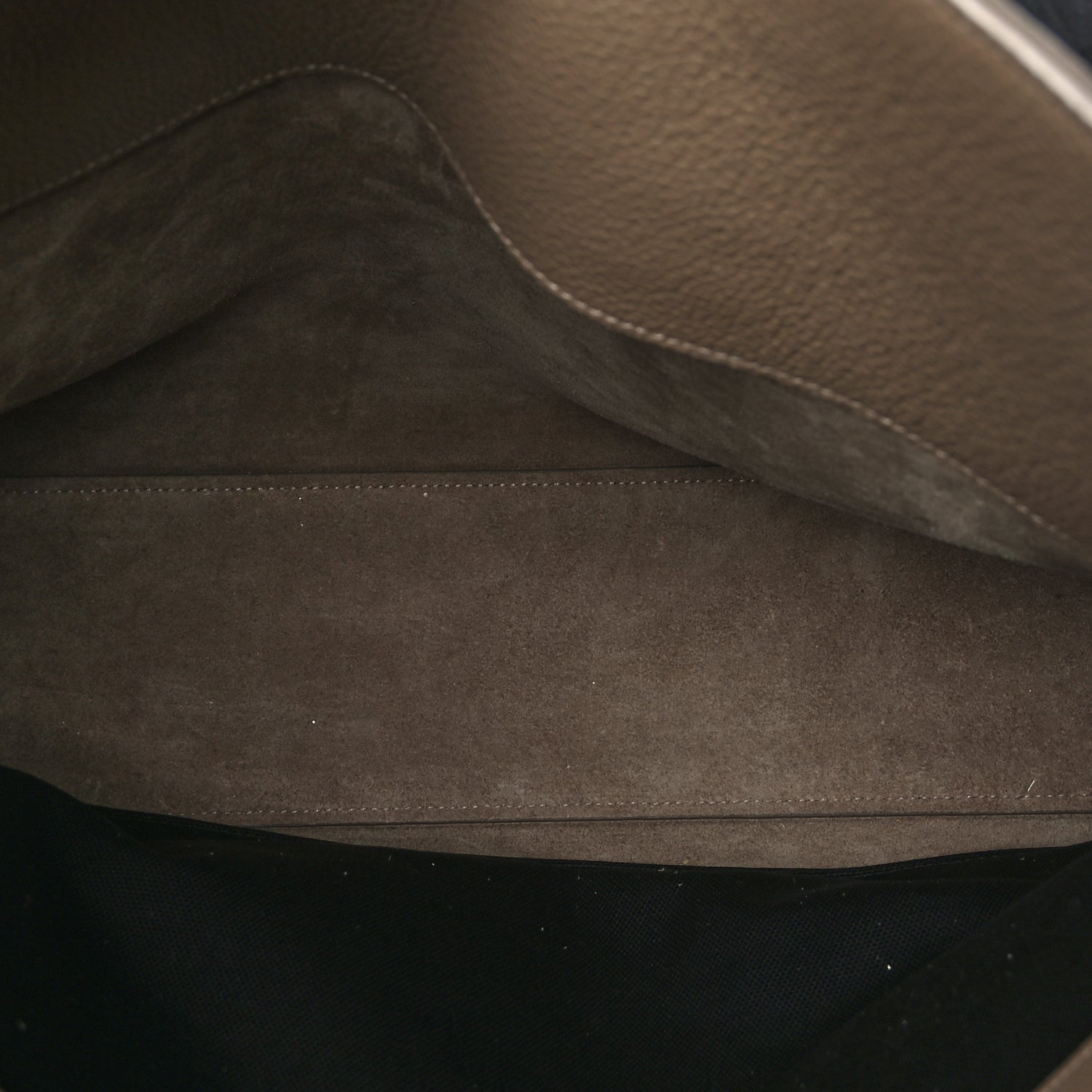 Saint Laurent Calfskin Large Souple Sac De Jour Dark Beige 4 of 8