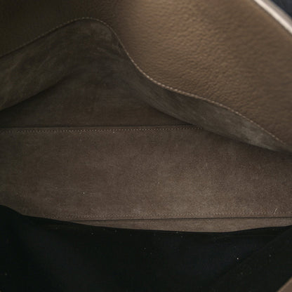 Saint Laurent Calfskin Large Souple Sac De Jour Dark Beige 4 of 8