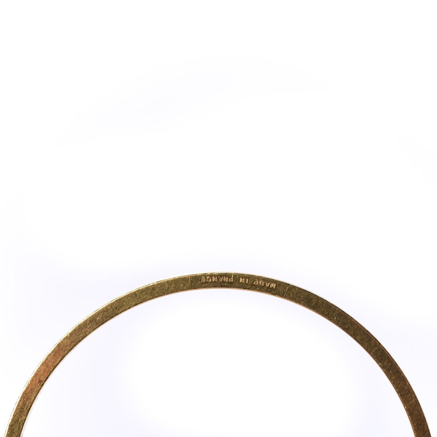 Courchevel Kelly Lock Cadena Bracelet Jaune