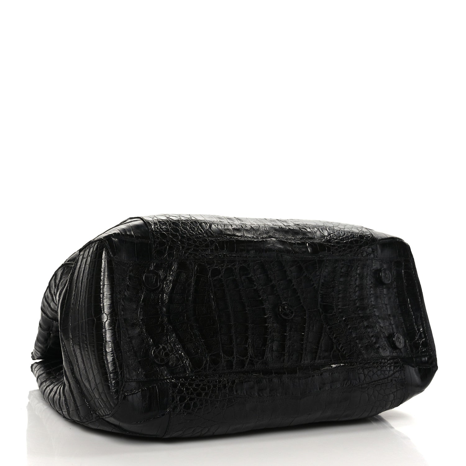 Nancy Gonzalez Crocodile Top Handle Black 3 of 8