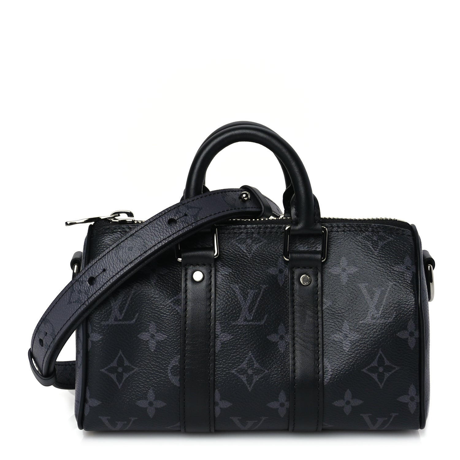 Louis Vuitton Reverse Monogram Eclipse Keepall XS Black 1 of 8