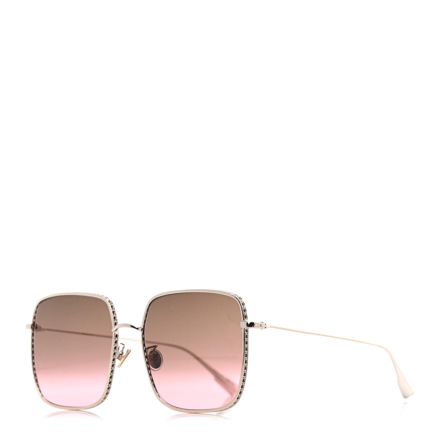 Christian Dior Metal Dior By Dior 2 Sunglasses Gold 1 of 6