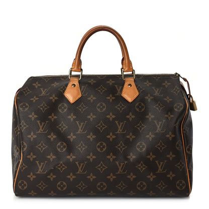 Louis Vuitton Monogram Speedy 35 1 of 8