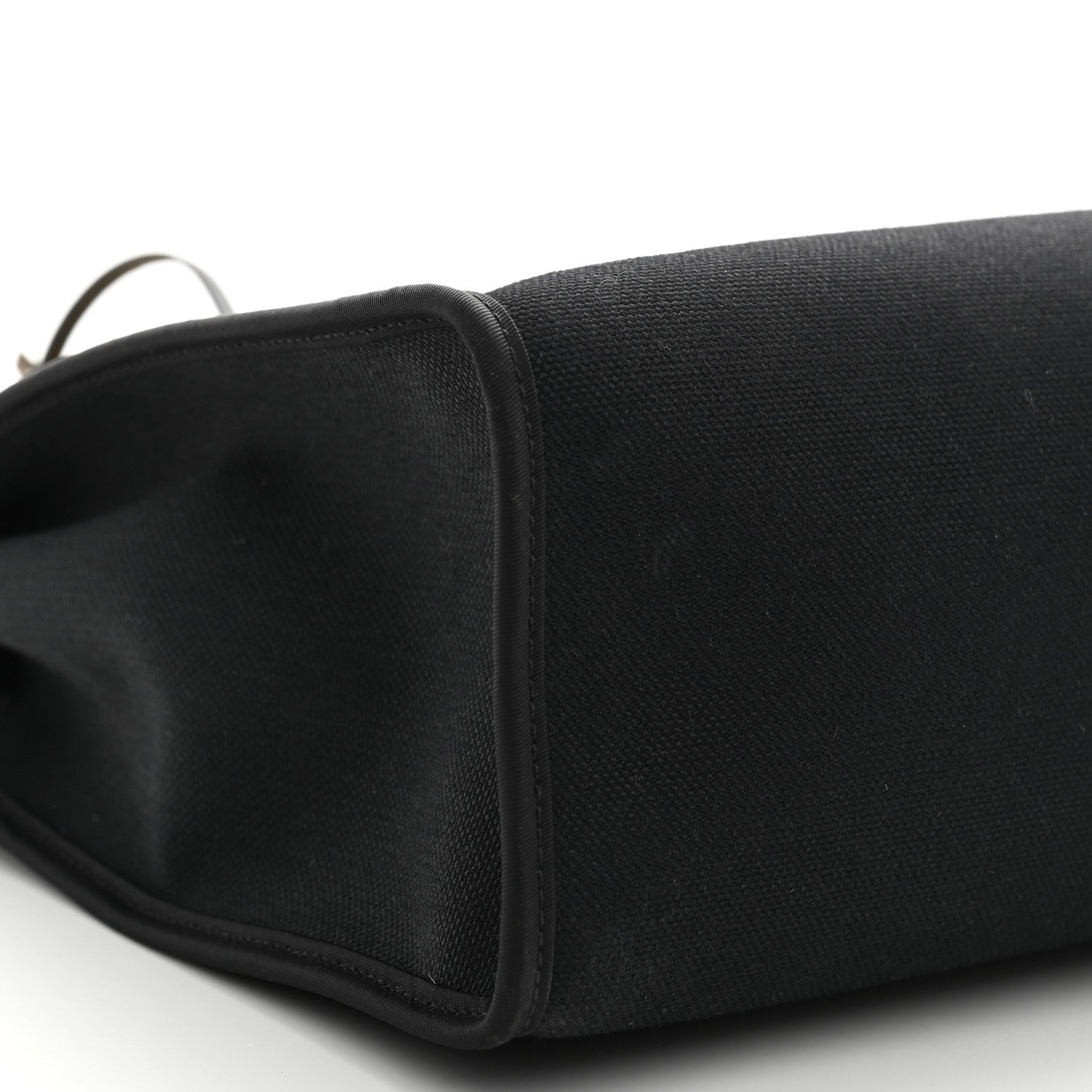 Hermes Military Toile Vache Hunter Herbag Zip PM 31 Black 9 of 10