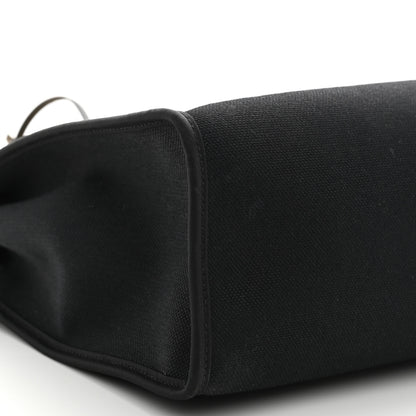 Hermes Military Toile Vache Hunter Herbag Zip PM 31 Black 9 of 10